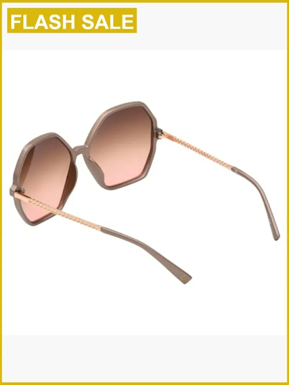 Metal Heart Sunglasses with UV400 Protection